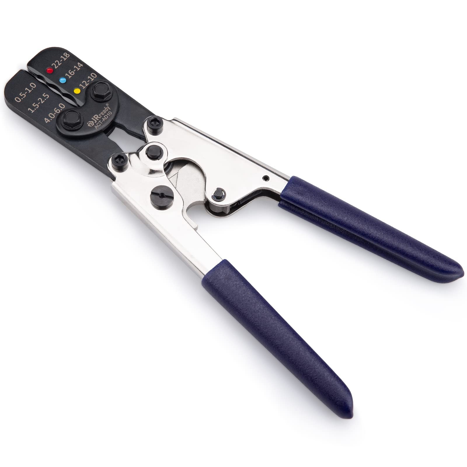 ACT-AD10 Wire Crimping Tool for Heat Shrink AWG 22-10, Black