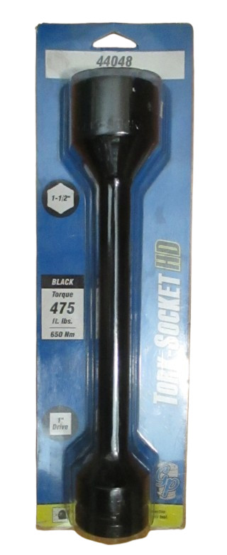Grey Pneumatic 1″ Drive 1-1/2″x475 ft.lbs Tork Socket HD Black 650 Nm 44048