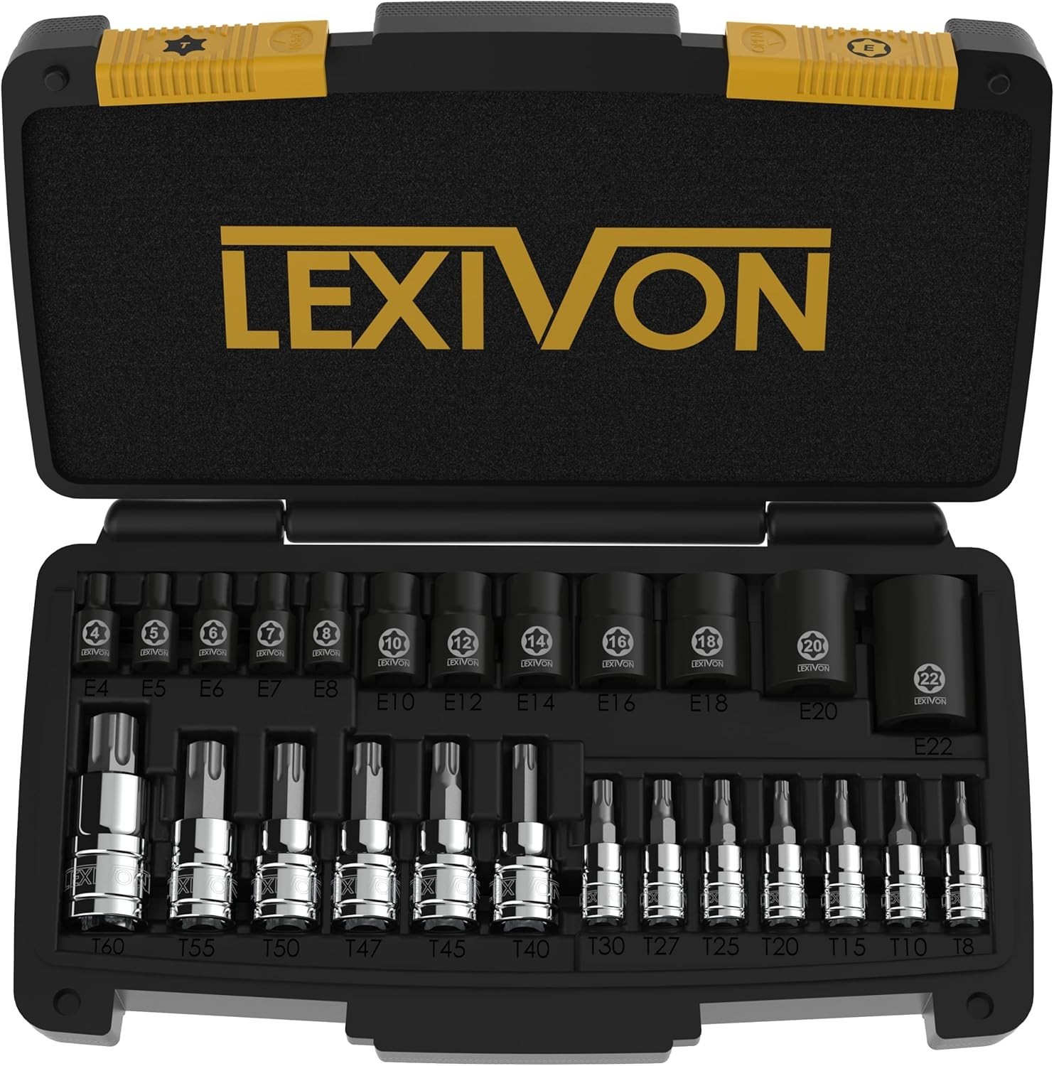 Durable Torx & Star Bit Set | S2 Alloy & Cr-V Steel