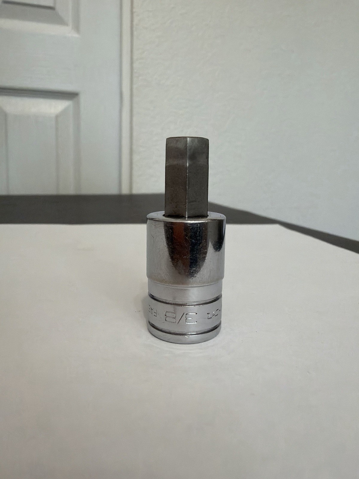 Snap On 3/8″ Drive 3/8″ SAE Ball Hex Bit Driver Socket FAB12E *Cut*