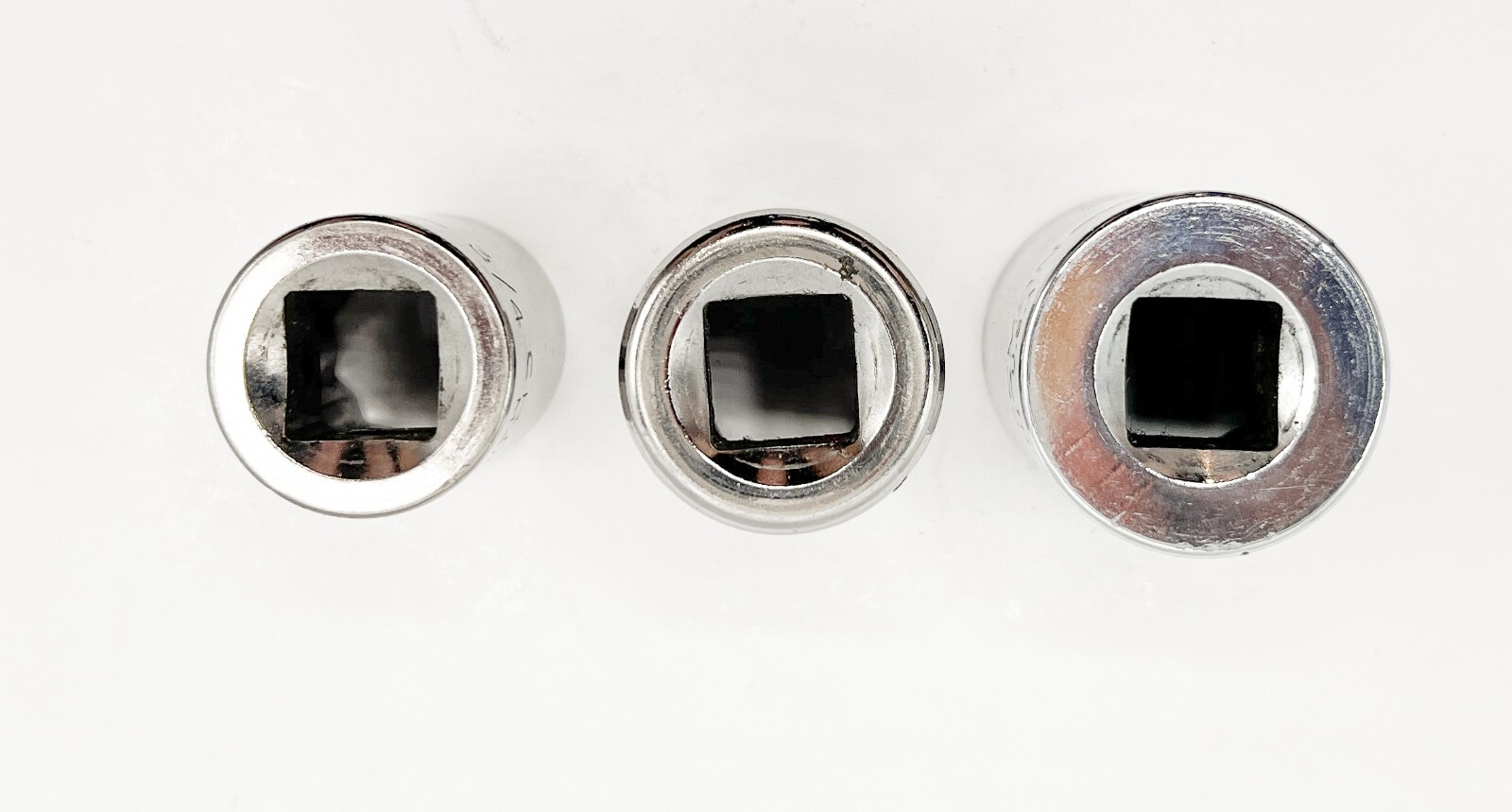 CRAFTSMAN 3-Piece, 1/2″ Drive, 12 Point, SAE Shallow Sockets 5/16″ 13/16″ + 3/4″