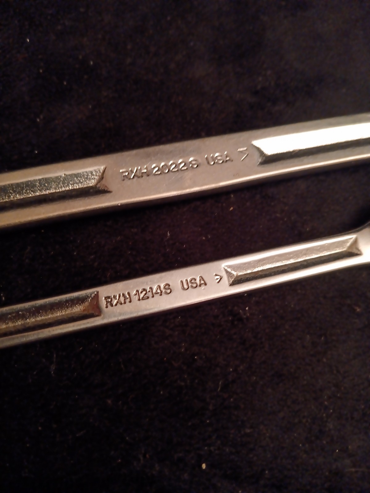 Snap On Underline 5/8-11/16 RXH2022S 3/8-7/16 RXH1214S Line Wrenches