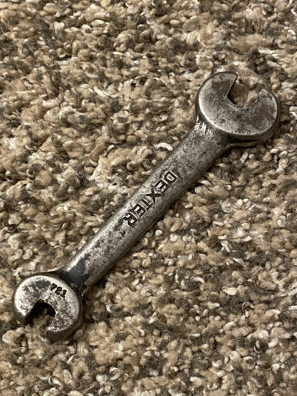 Vintage Tool J H Willams Dexter Open End Wrench 721 5/16” X 1/4”
