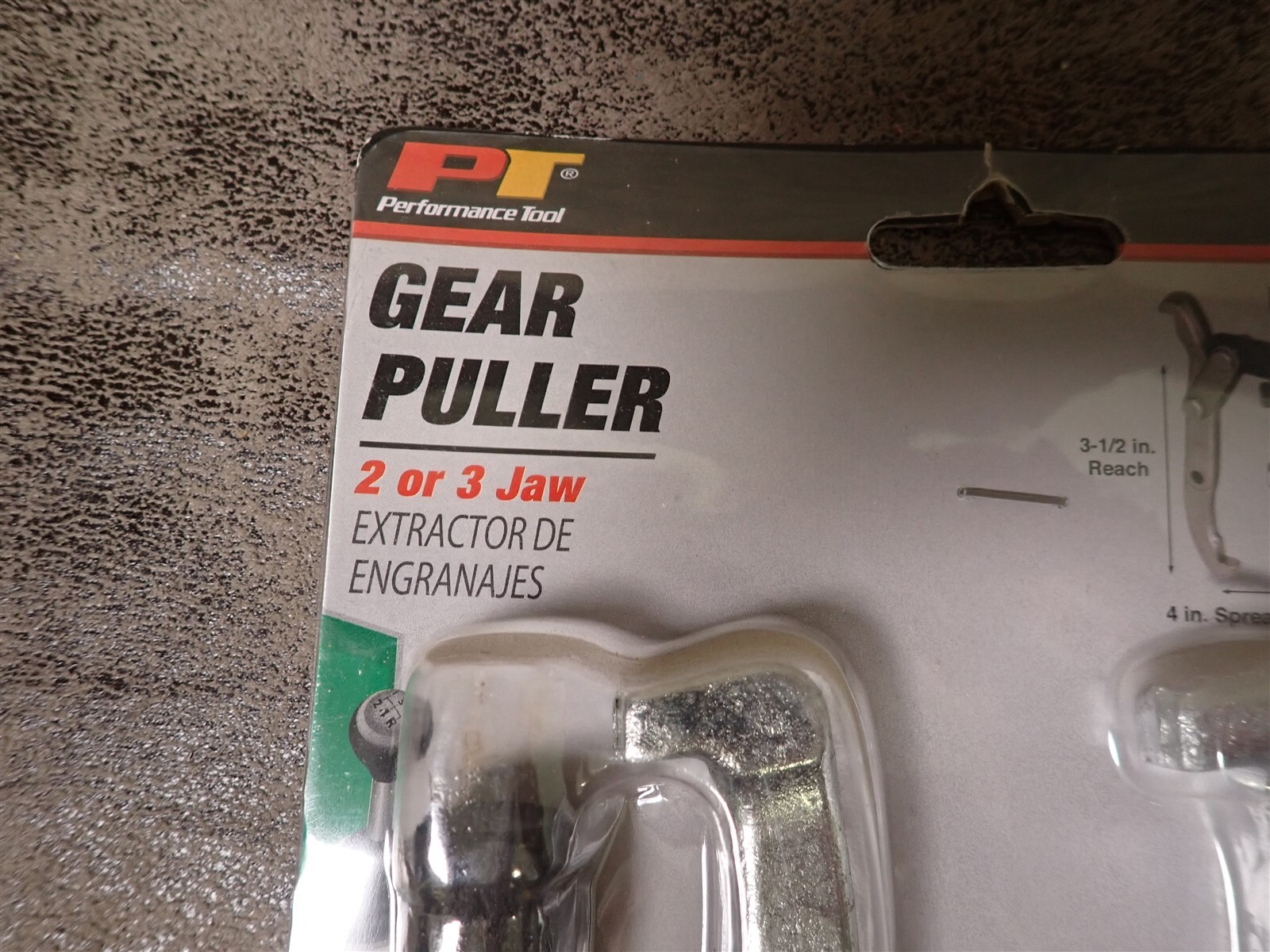 NEW Performance Tool W136P 4″ 2 or 3 Jaw Gear Puller (BN332)