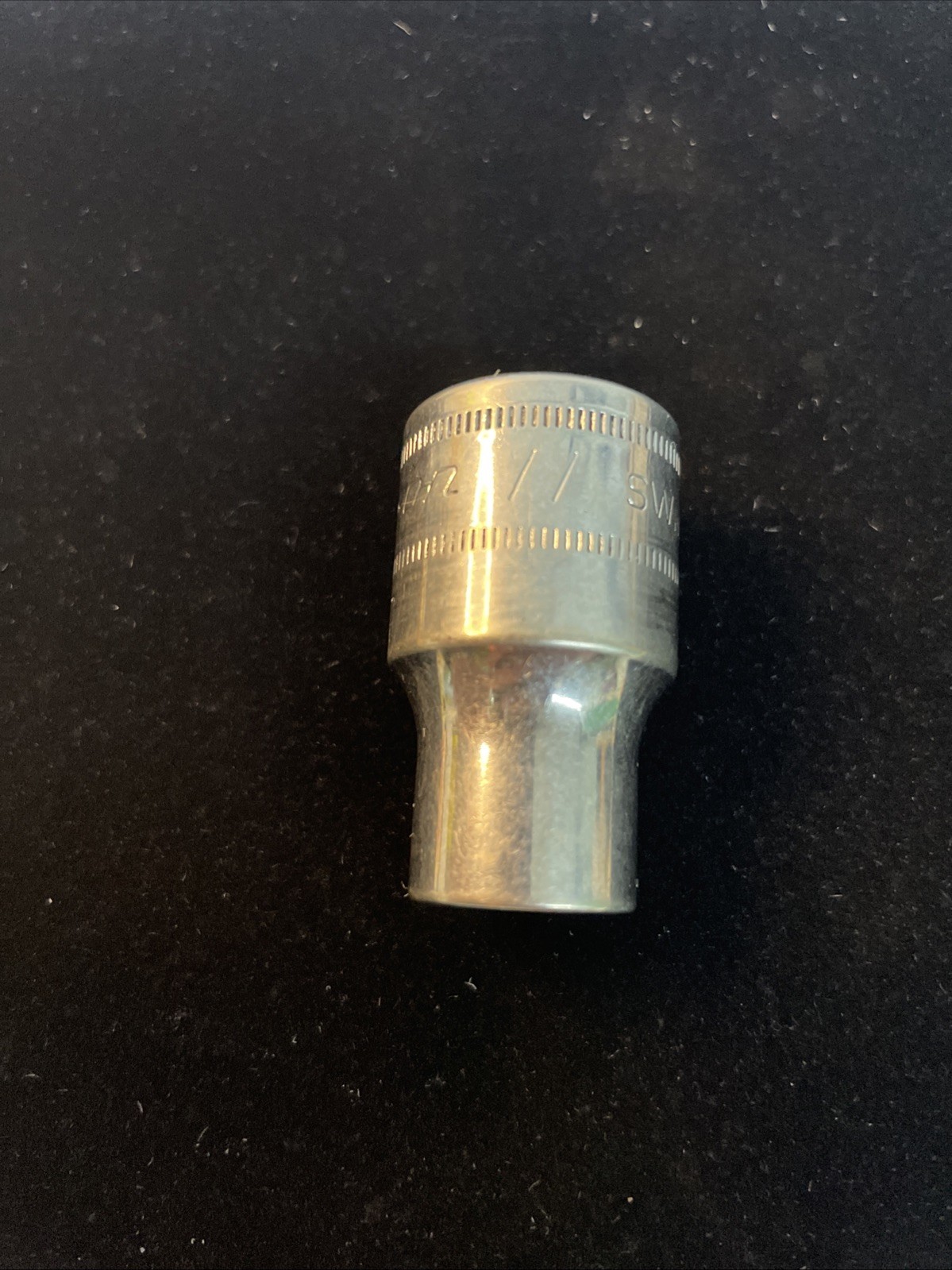 SNAP-ON SWM111A 1/2 Inch Drive 11mm 12 Point Shallow Chrome Socket – Pre Owned