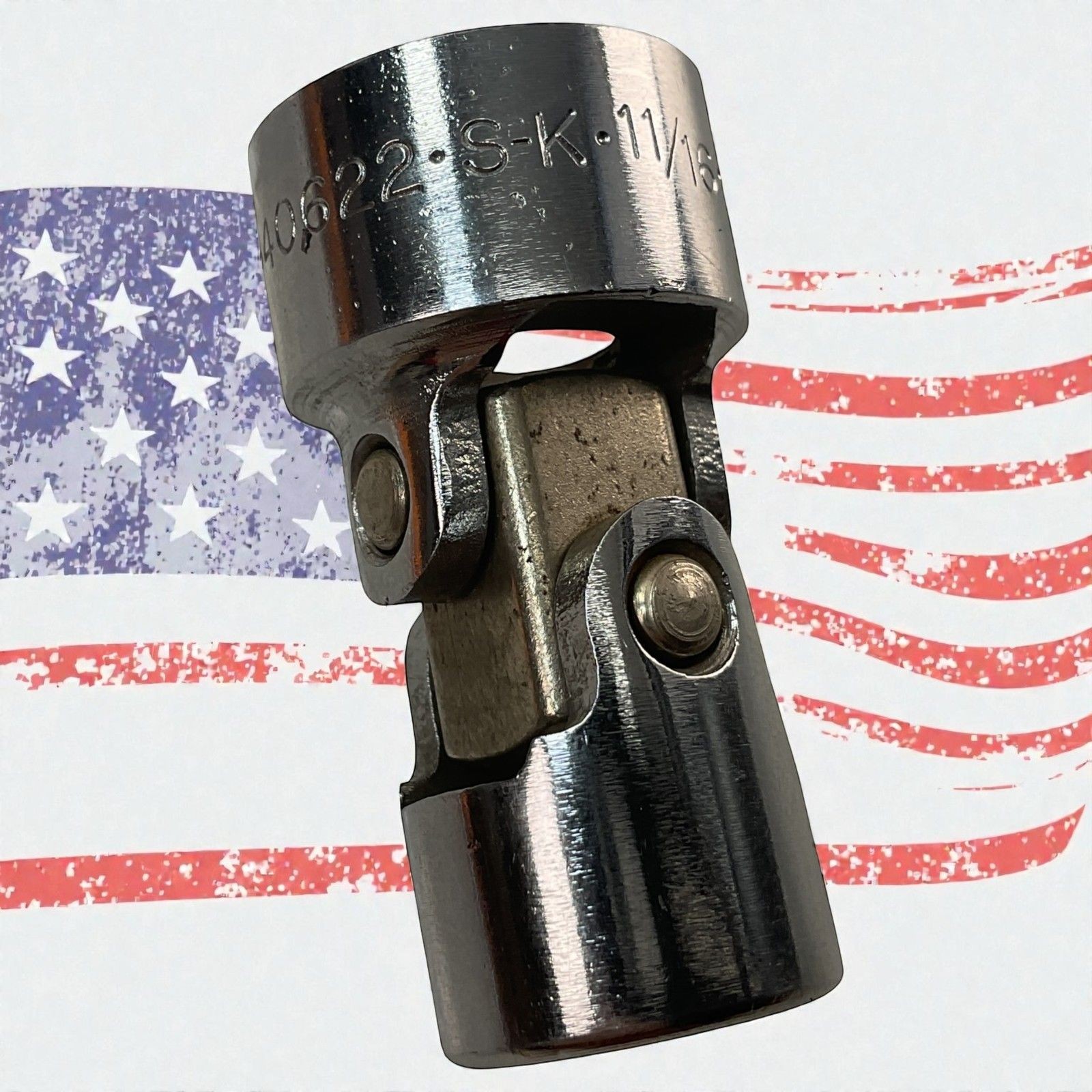 S-K Tools Universal Joint Socket 40622 11/16″ 6-Point 3/8″ Drive As Pictured USA