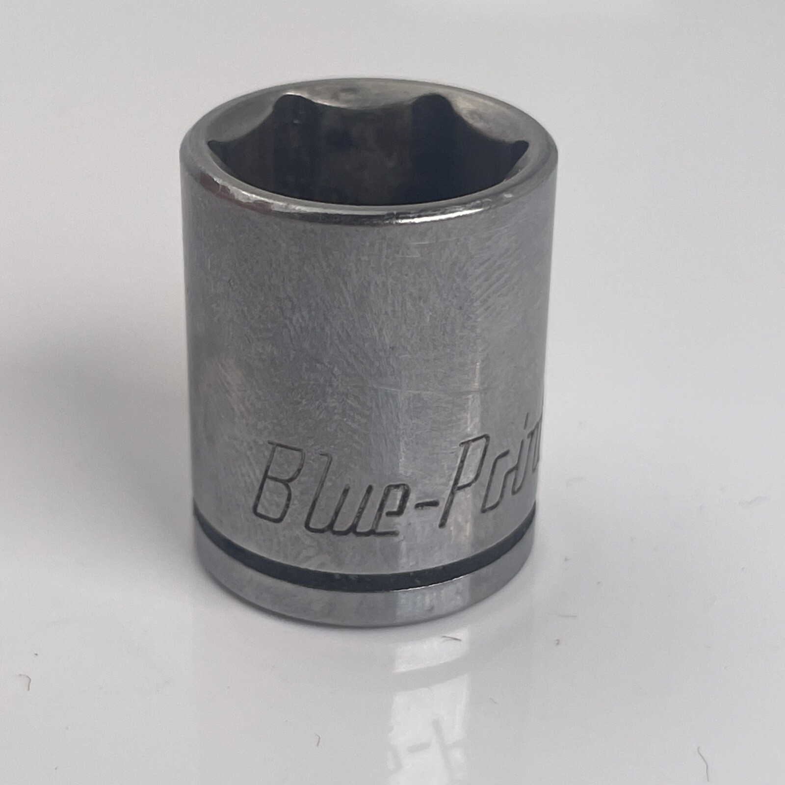 Blue Point by Snap-on 3/8″ Drive 6 Point Shallow SAE Chrome Socket BLPS3858 5/8″