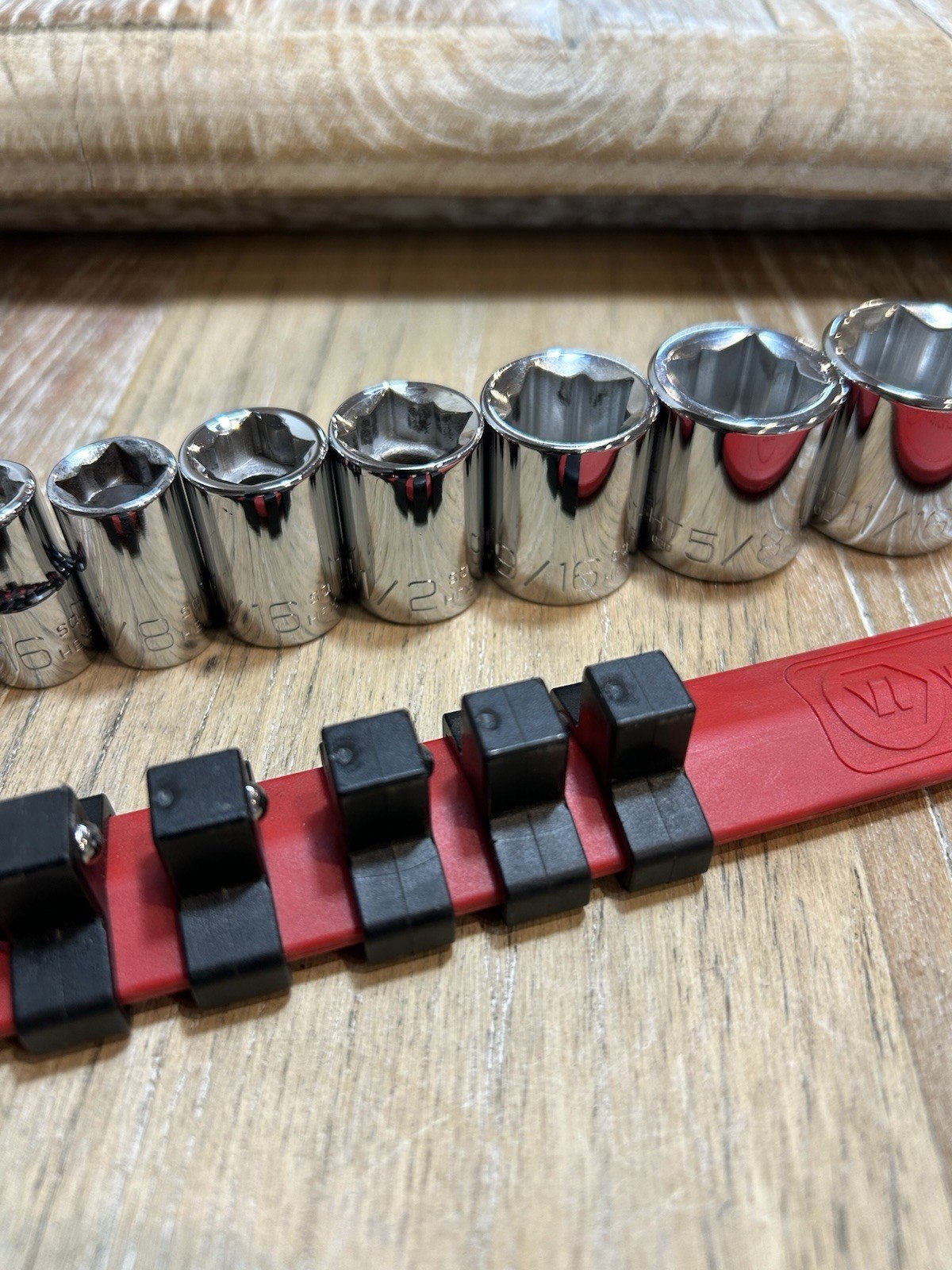 Wright Tool 8 Point Double Square HEX Socket Set – 11 Pieces EX Cond FR SHIP
