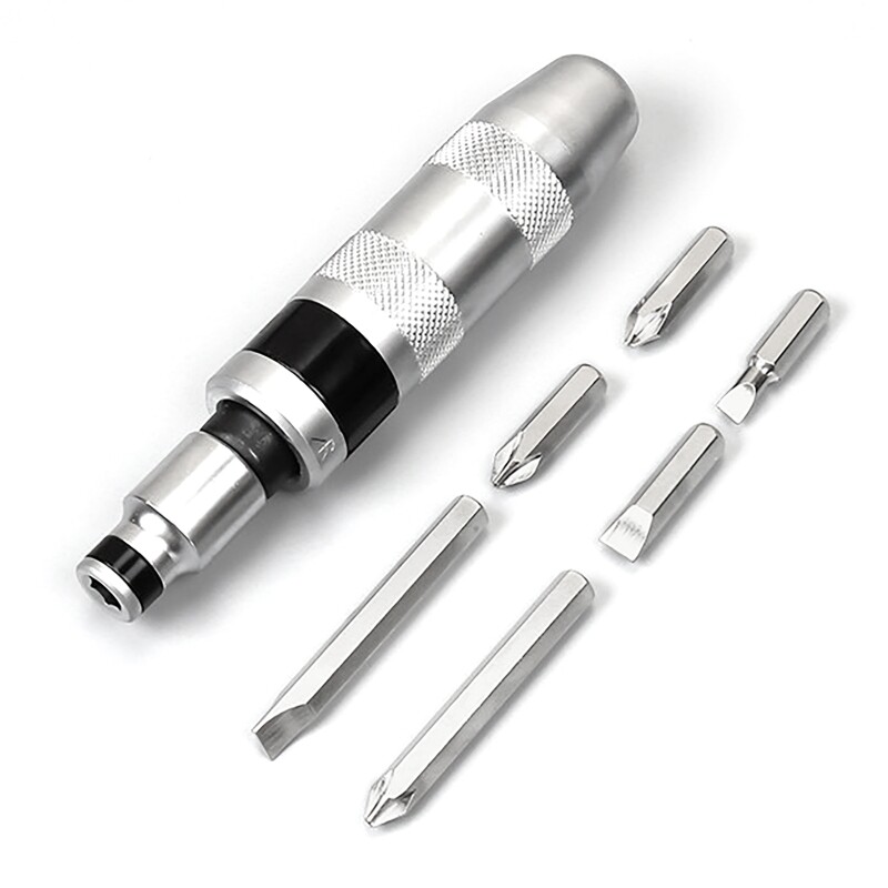 Electric Screwdriver Household Cordless Screwdriver 7PCS Impact Screwdriver Kit