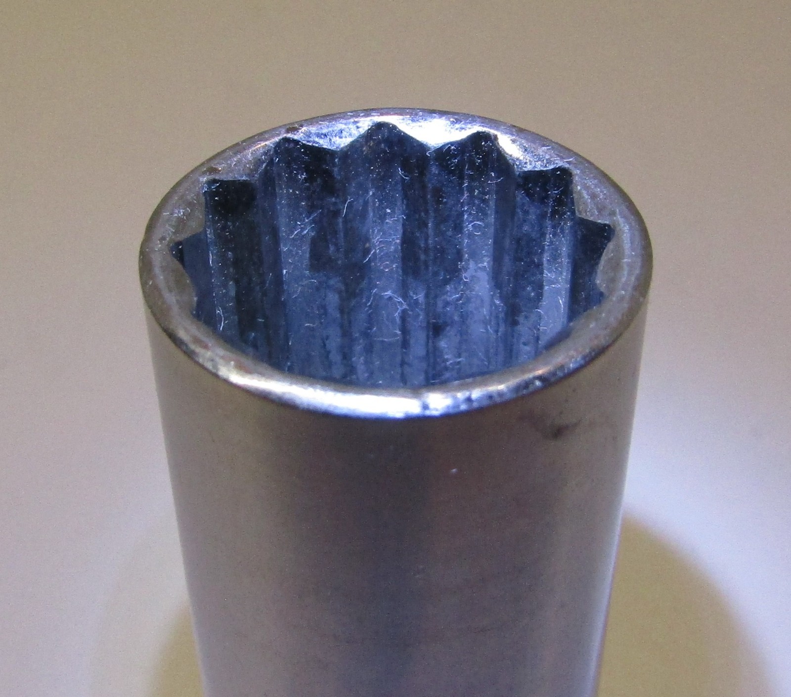 *Craftsman* 21mm 12 Point 1/2″ Drive Deep Chrome Socket 44447 Inverted G1 U.S.A.