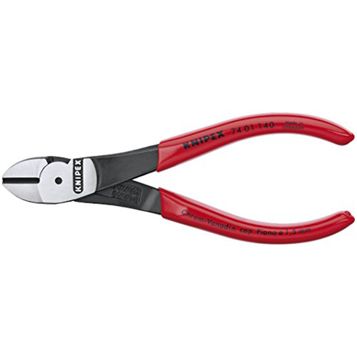 Knipex 7401-512 High Leverage Diagonal Pliers Cutters