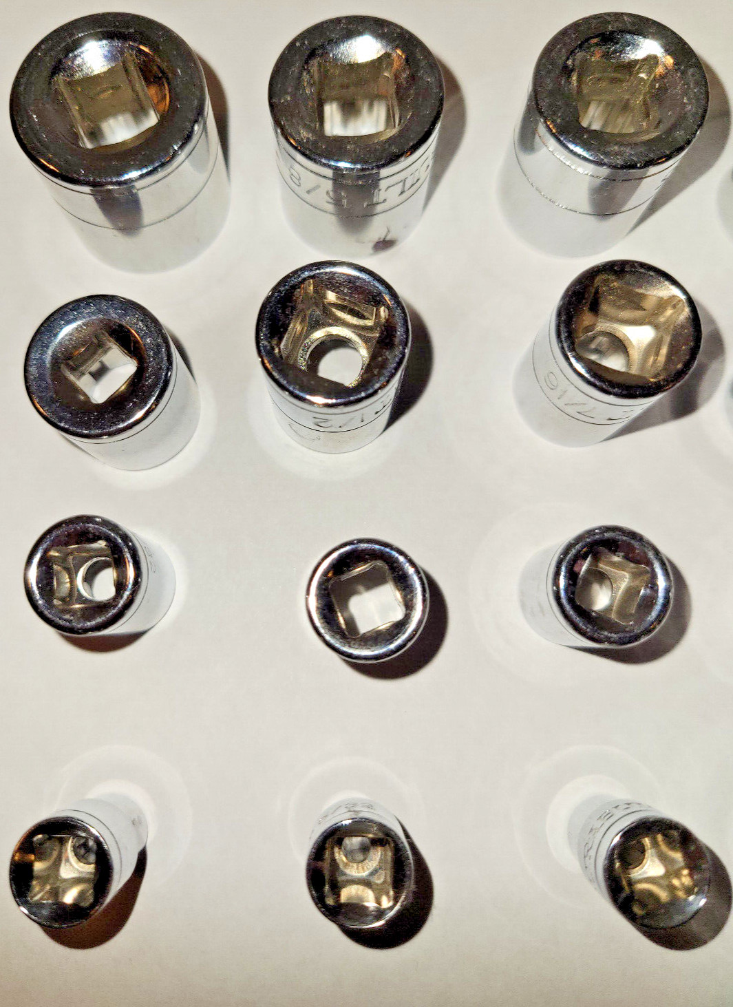Lot of 22 Durabuilt Sockets Various Sizes
