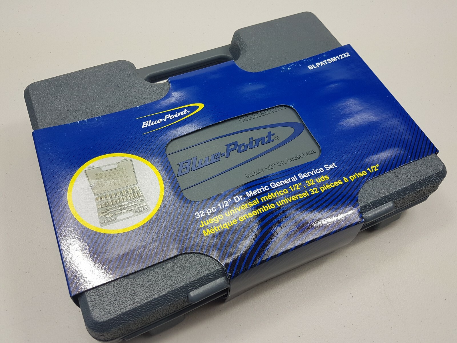 3 x Blue Point Socket Sets, 29pc 1/4″, 77pc 3/8″, 32pc 1/2″ – As sold by Snap On