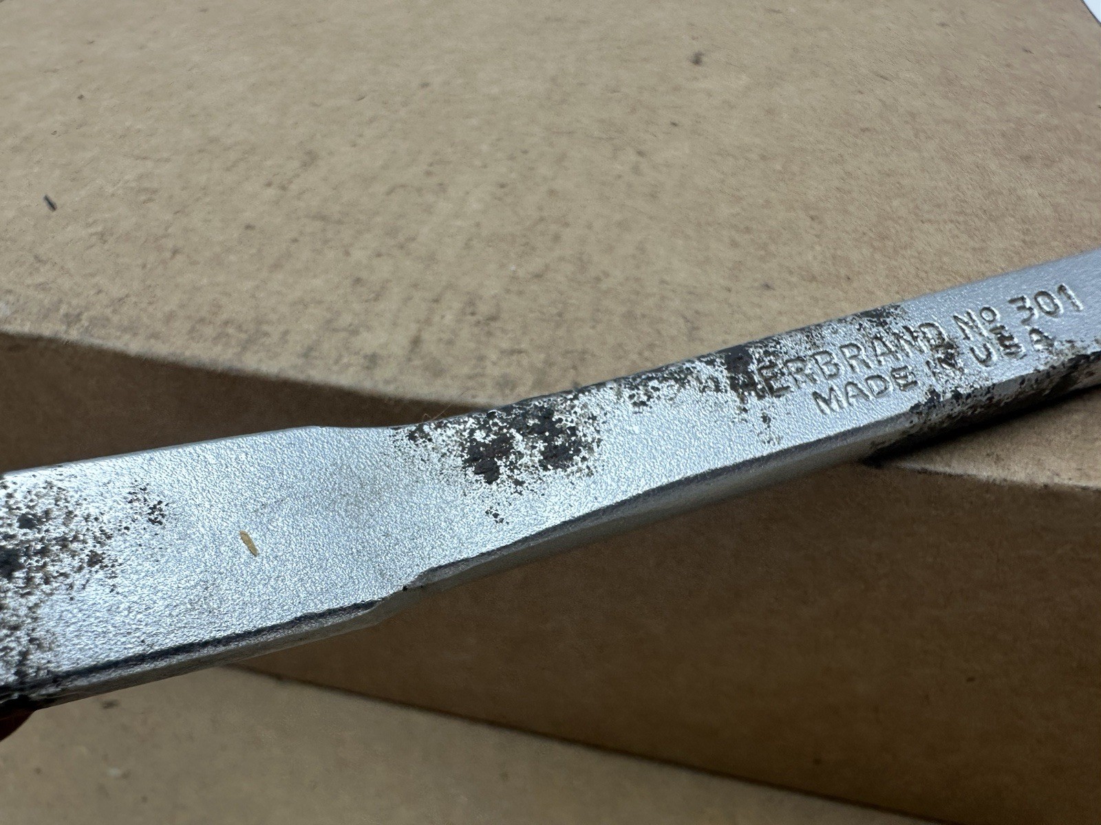 Vintage Herbrand 301 Brake Spoon Drum Shoe Adjusment Wrench *Made In The USA*