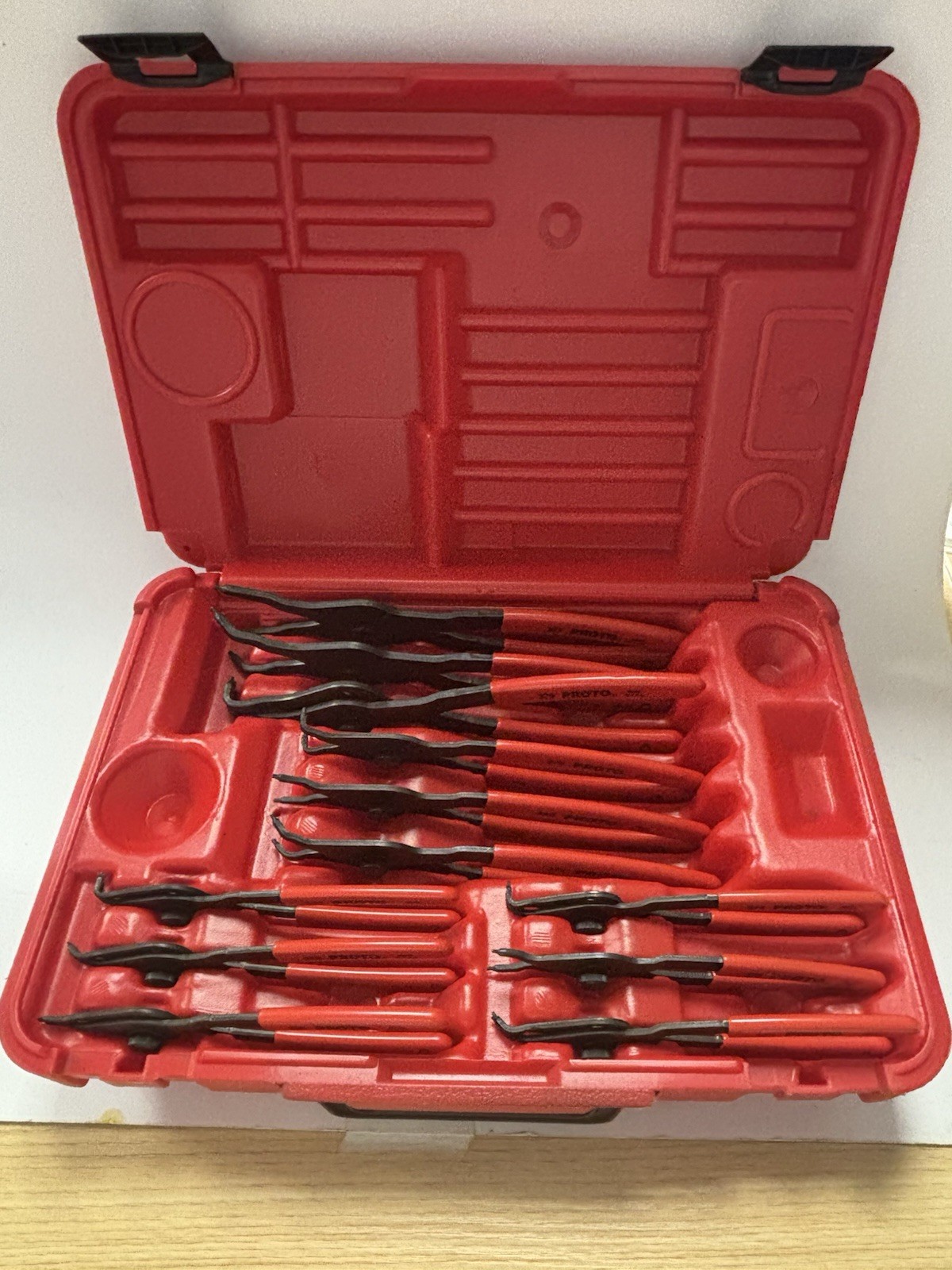 PROTO 360B Convertible Retaining Ring Pliers Set – 12 Piece – Made in USA