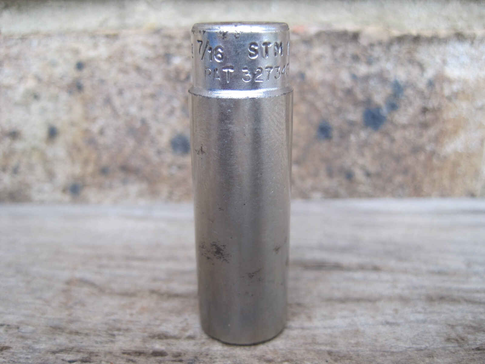Snap-on Tools USA STM14 1/4″ Drive 7/16″ SAE 6 Point Deep Chrome Socket