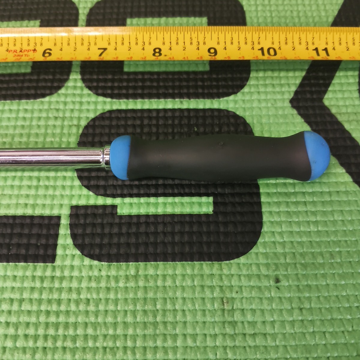 Matco Tools 1/4 Flex Head AFR98LFx Ratchet Tool Blue Handle 10.75 Inch Long