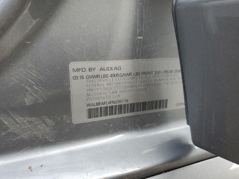 A4 AUDI 2015 Tools Jack 663044