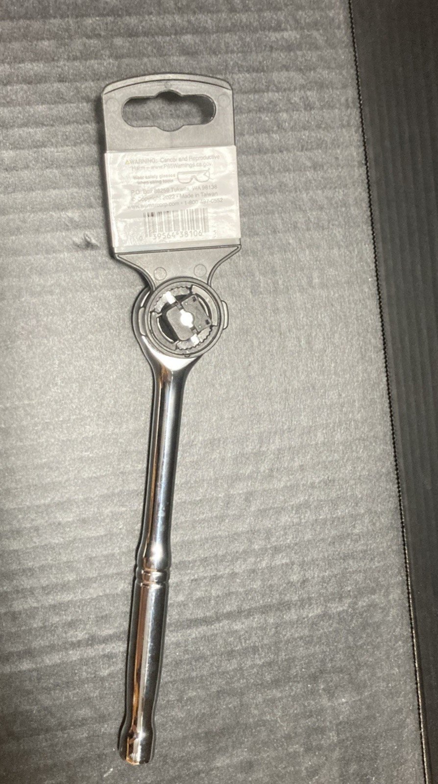 Wilmar Performance Tool 3/8″ Dr. Round Head Ratchet W38106