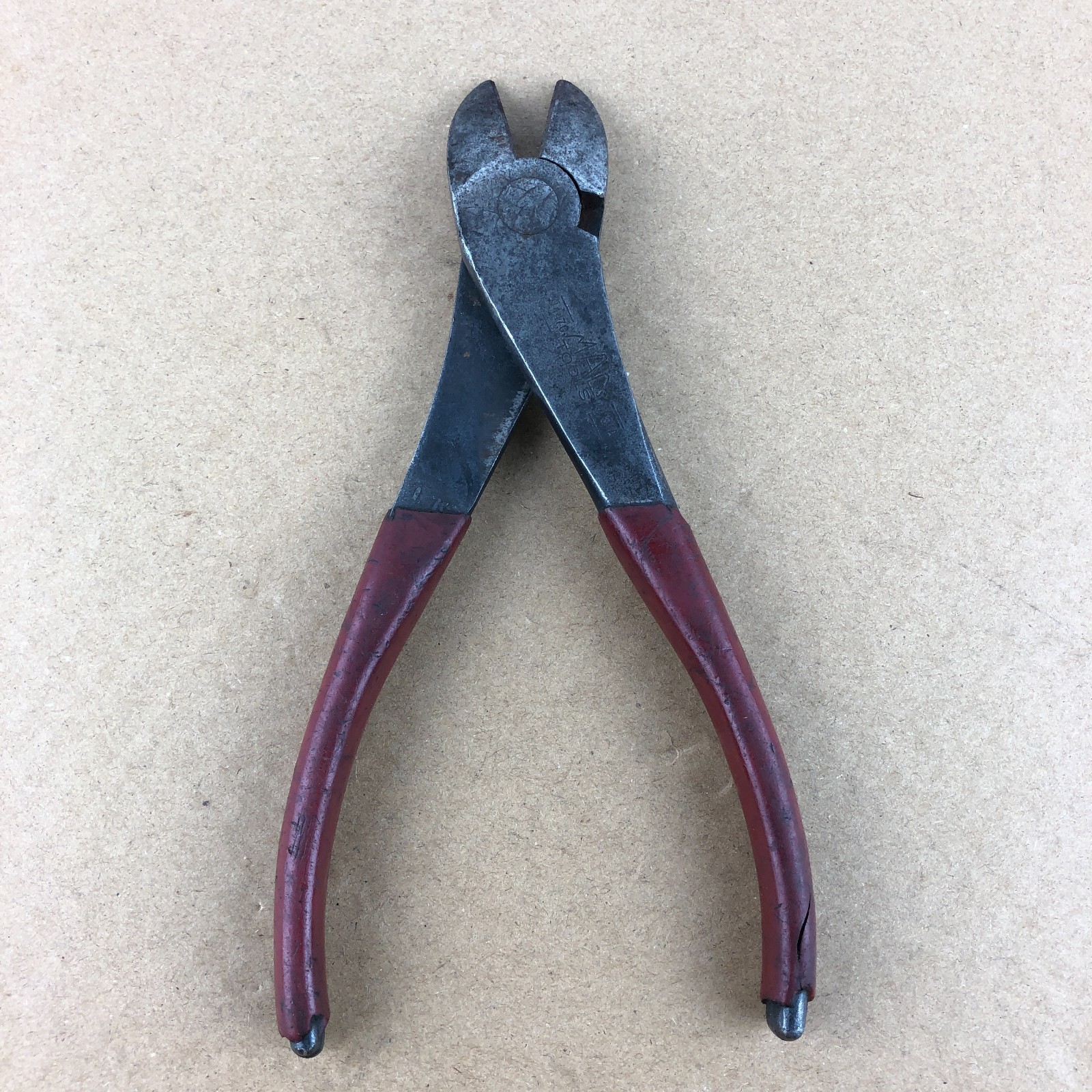 Mac Tools M447G 7.75″ Long Curved Head Diagonal Cutting Cutter Pliers USA