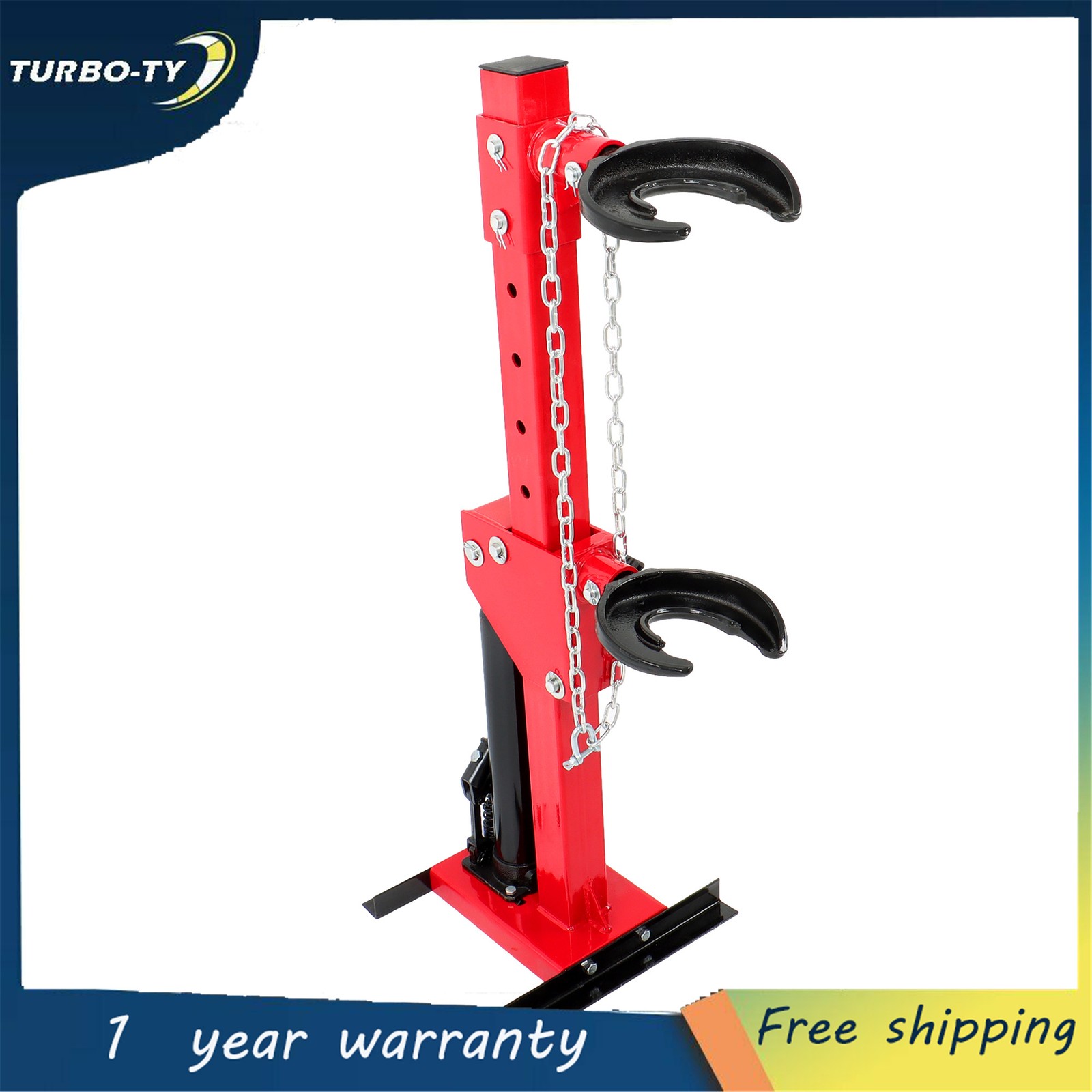 Red 4.5Ton Strut Spring Compressor Hydraulic Jack Coil Spring Compressor Tool