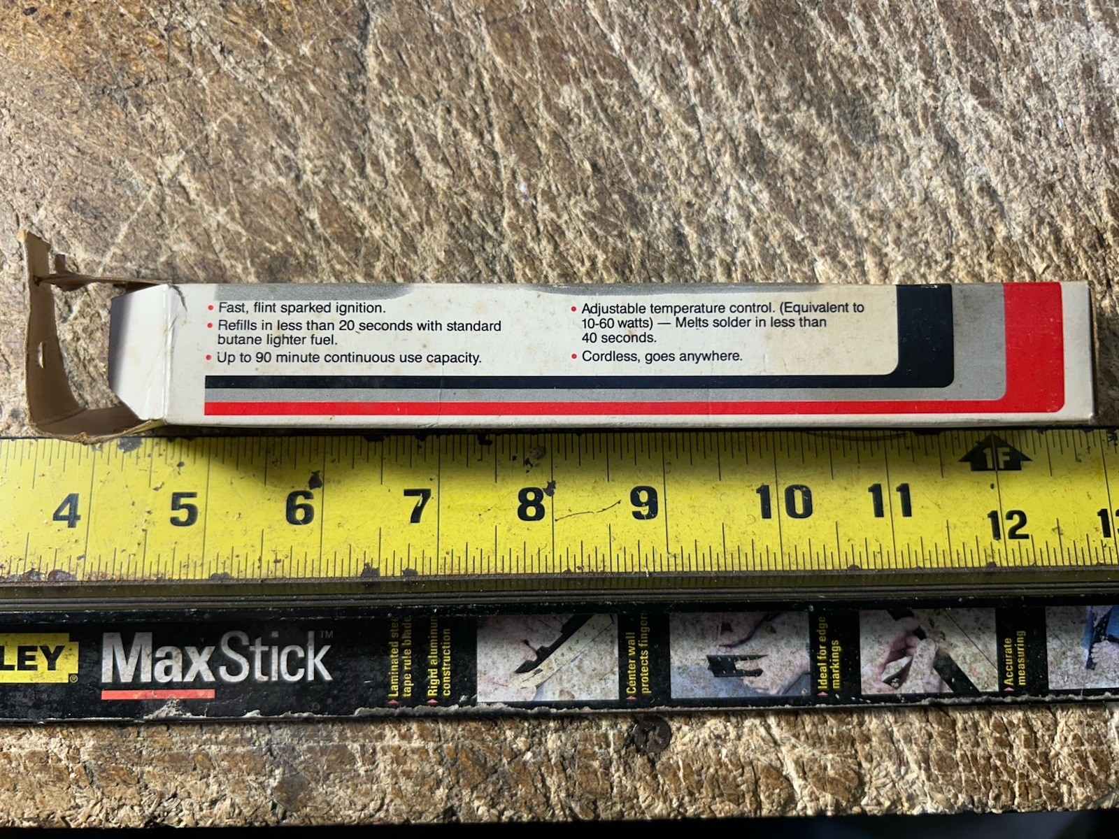 Blue Point Yak10 Cordless Soldering Iron Refillable Butane Tool