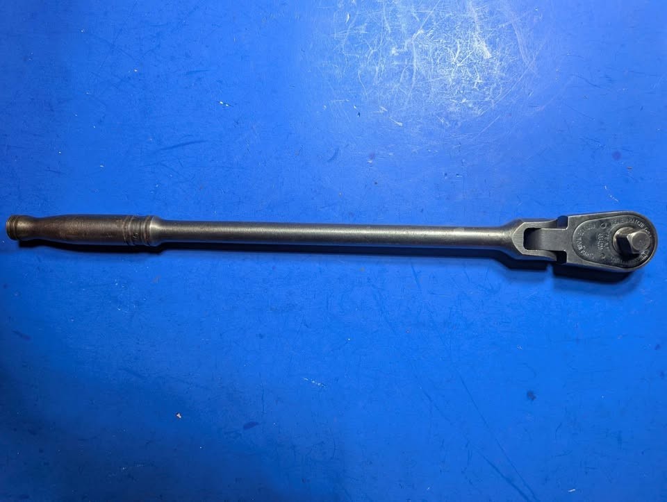 Snap On S831 Long Handle 1/2′′ Drive Swivel Head Ratchet USA