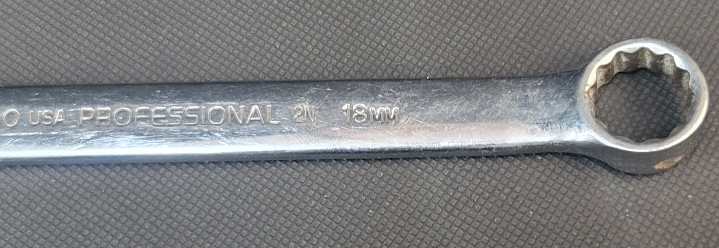 Proto Professional 18mm Metric 12 Point Combination Wrench 1218M-T500