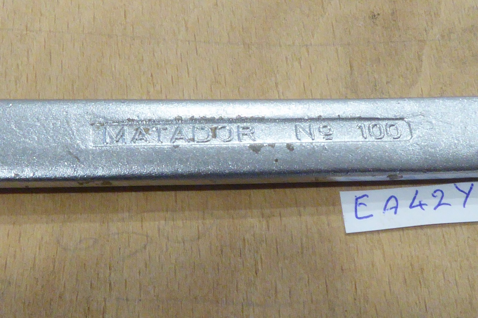 MATADOR No. 100 open spanner 19/32 X 11/16″ AF made in Germany
