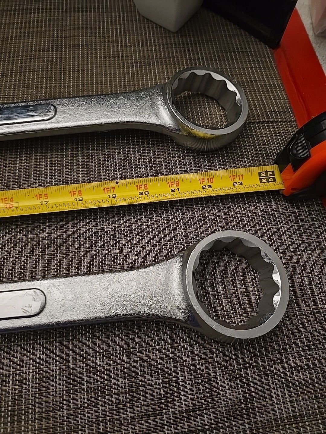 2 QTY, OEM TOOLS, 50 MM Jumbo COMBINATION WRENCHS! NEW! HIGH QUALITY! NOT 1, 2!
