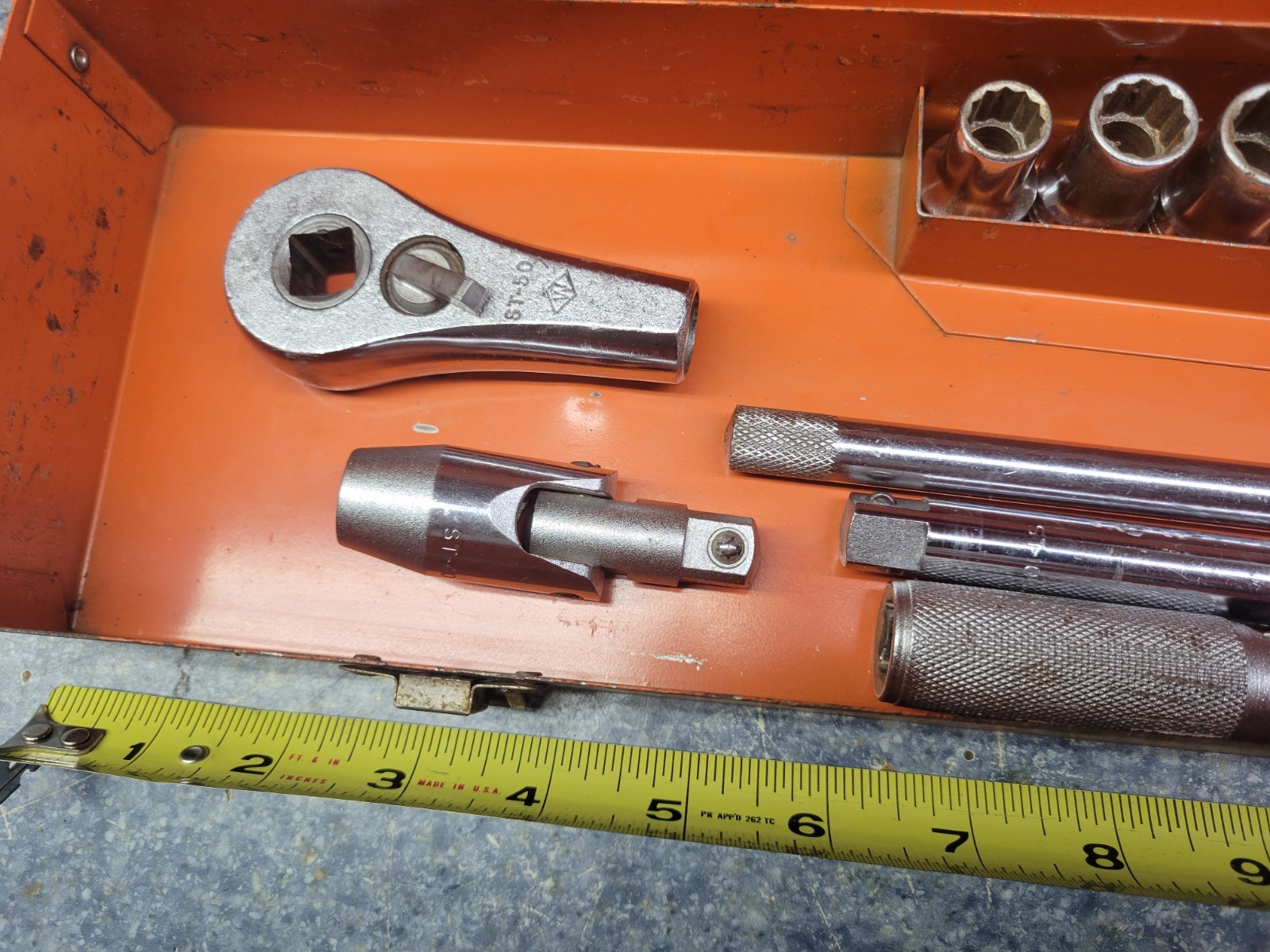 Williams Tools 1/2″ Drive 15-Piece Modular Ratchet Tool Kit (partial Set)