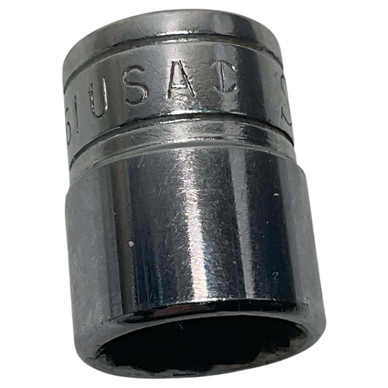 Snap-on F161 1/2″ SAE Shallow Socket 12 Point 3/8″ Drive Chrome USA Tool