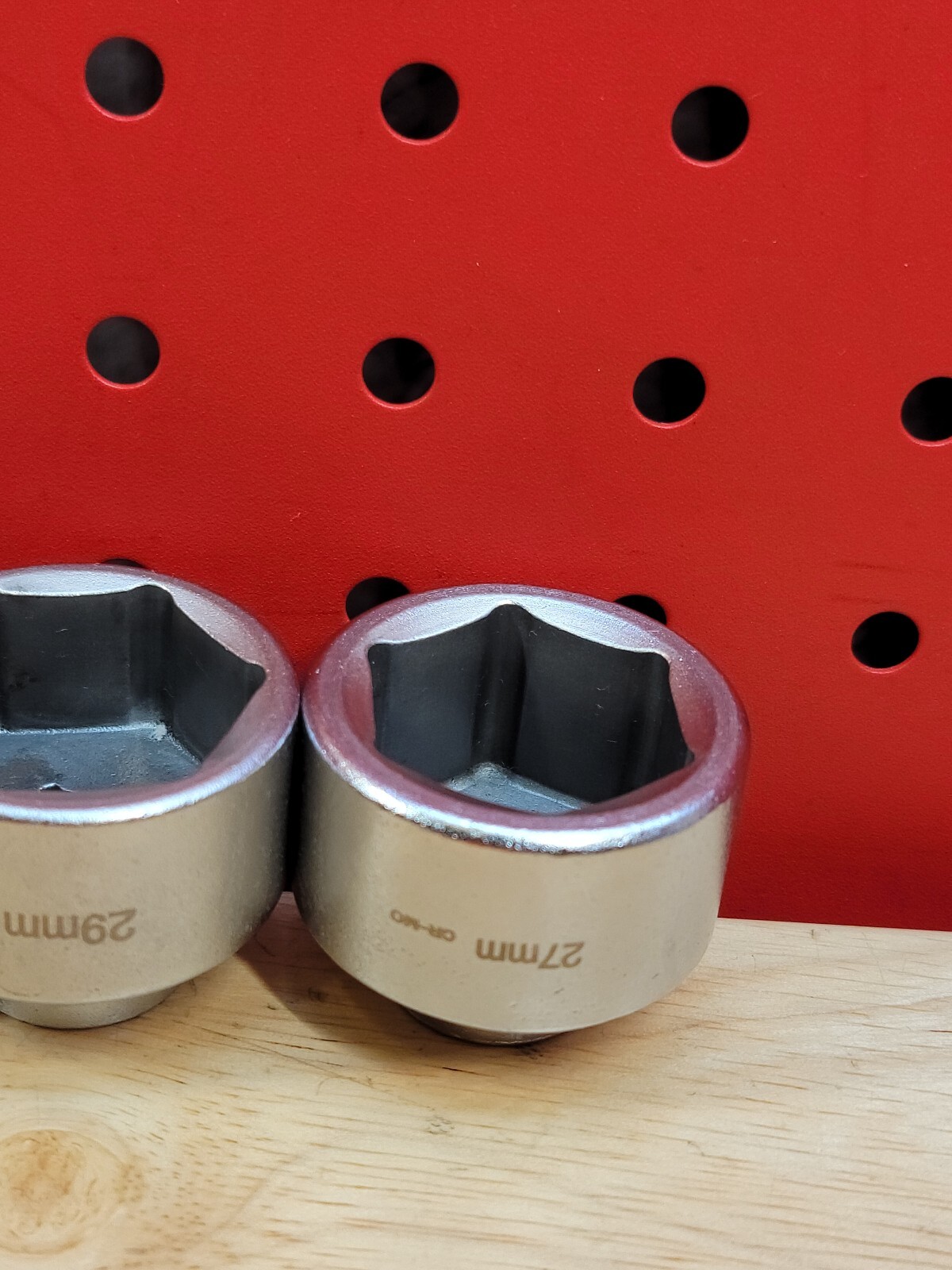 3/8″ Drive 6-Piece Oil & Fuel Filter 6-Point Socket Set 27 29 30 32 36 38