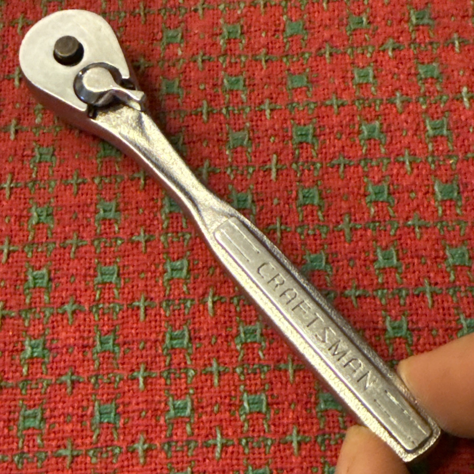Vintage Craftsman 1/4” Ratchet -V- 43185 USA 🇺🇸 Excellent