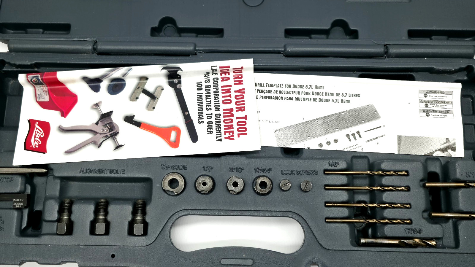 Lisle 71500 Manifold drill Template For Dodge 5.7L Hemi