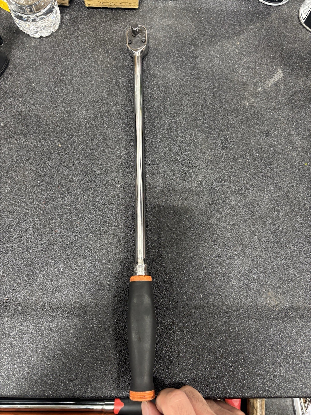 Snap-On FHll80 3/8″ Drive Soft Grip Ratchet Orange