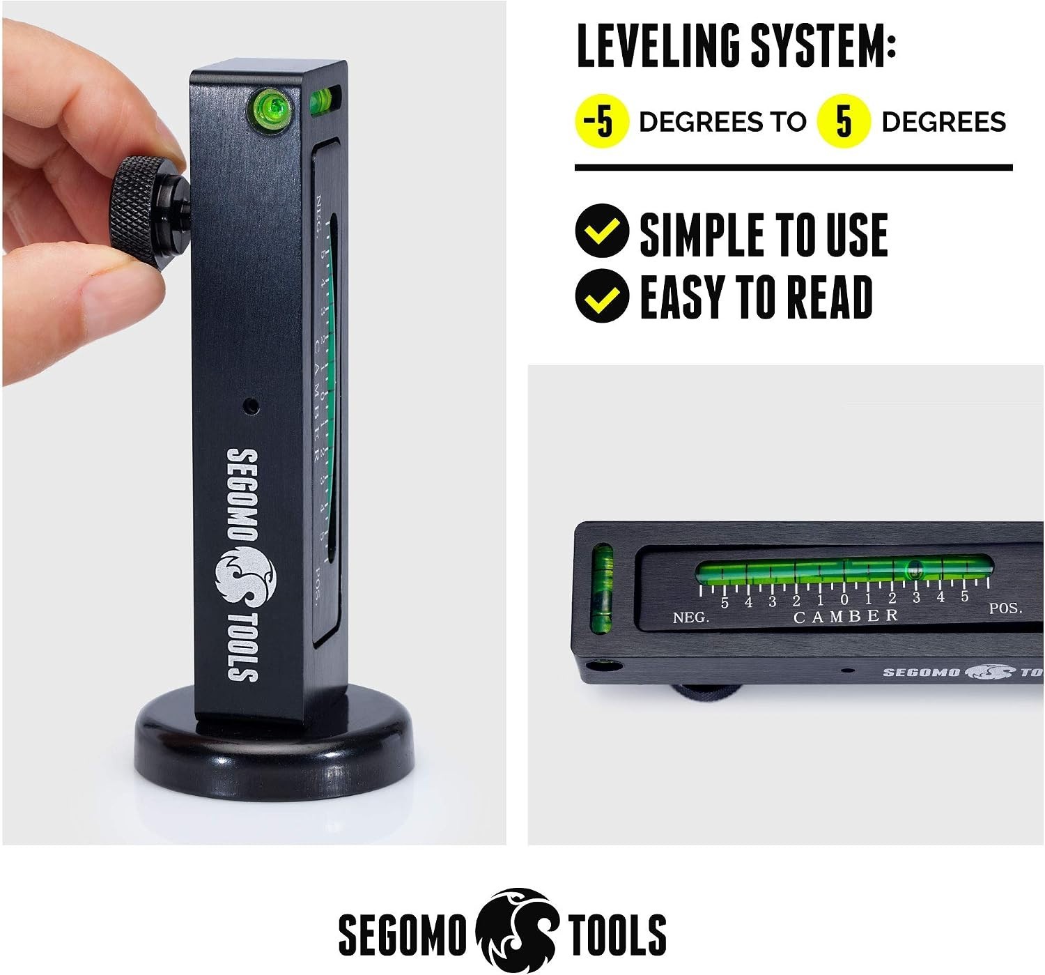 Precision Camber Alignment Tool – Universal Magnetic Gauge for Various Vehicles