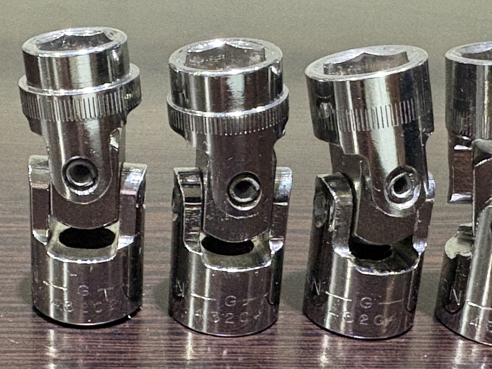 Craftsman 9 Piece Metric Swivel Socket Set 6 Pt 3/8 Drive G/V Series 11-19MM USA