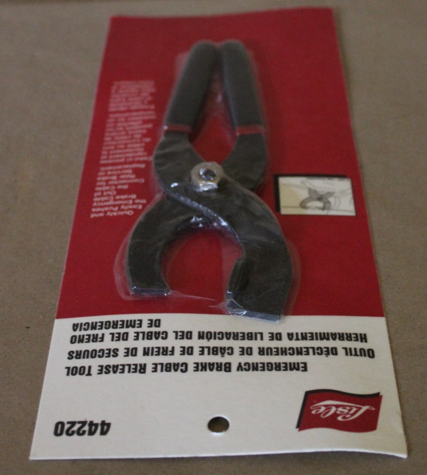 LISLE 44220 EMERGENCY BRAKE CABLE RELEASE TOOL