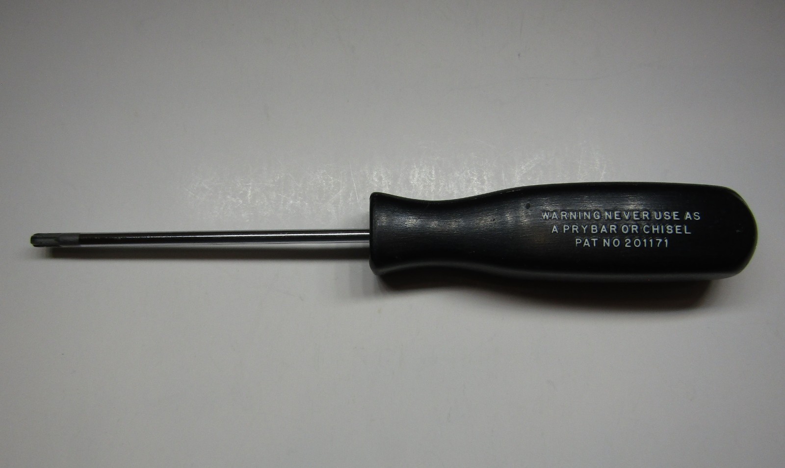 Snap On SSTX15 *Torx* Driver T15 Screwdriver w/ Black Hard Handle – U.S.A.