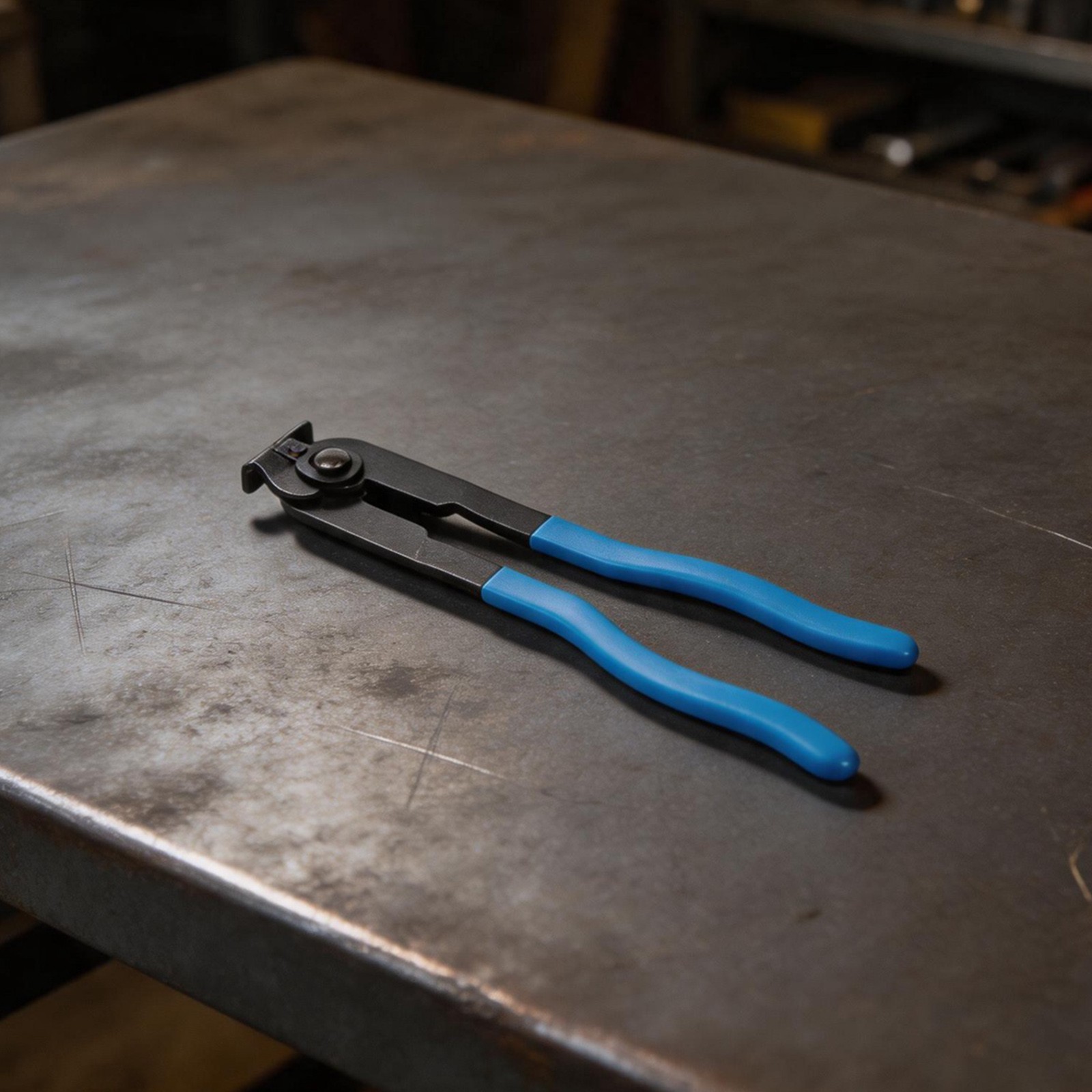 Heavy Duty Hose Clamp Pliers for Automotive Use Steel and Plastic Handle