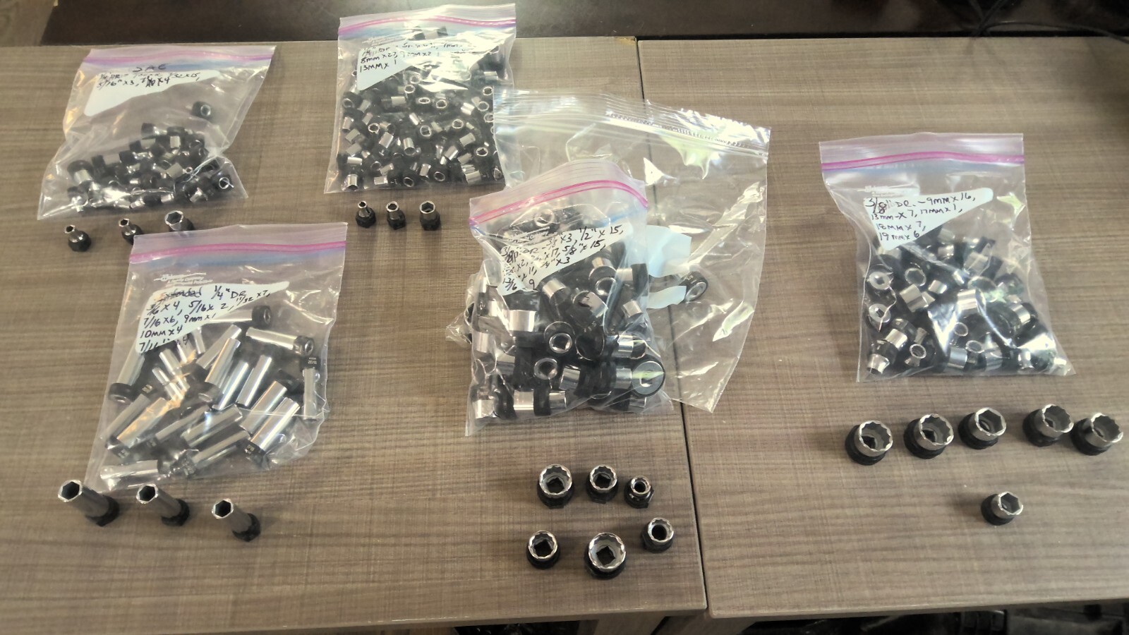 VTG Craftsman Plastic Collar USA sockets SAE&Metric Read Choose! Must Buy 4! NEW