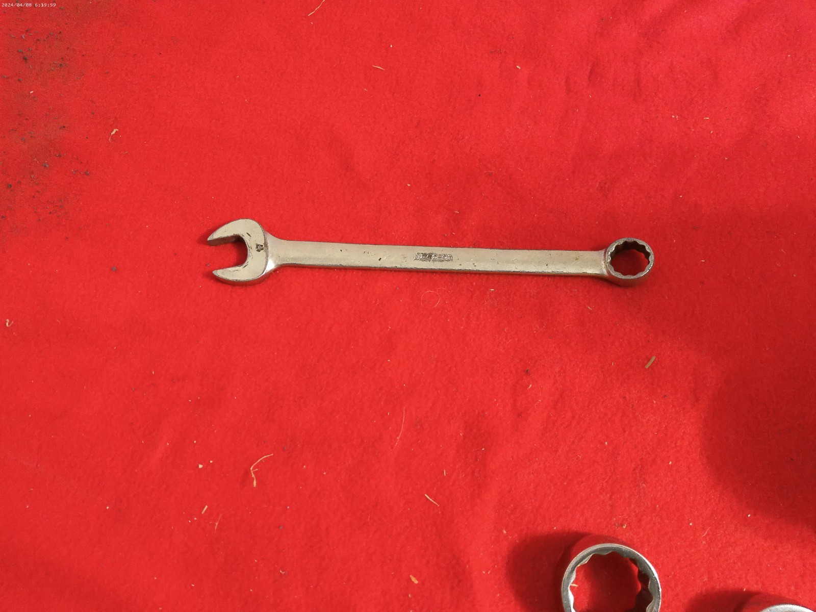 Vintage Snap-on 17mm Combination Wrench OEXM170 USA