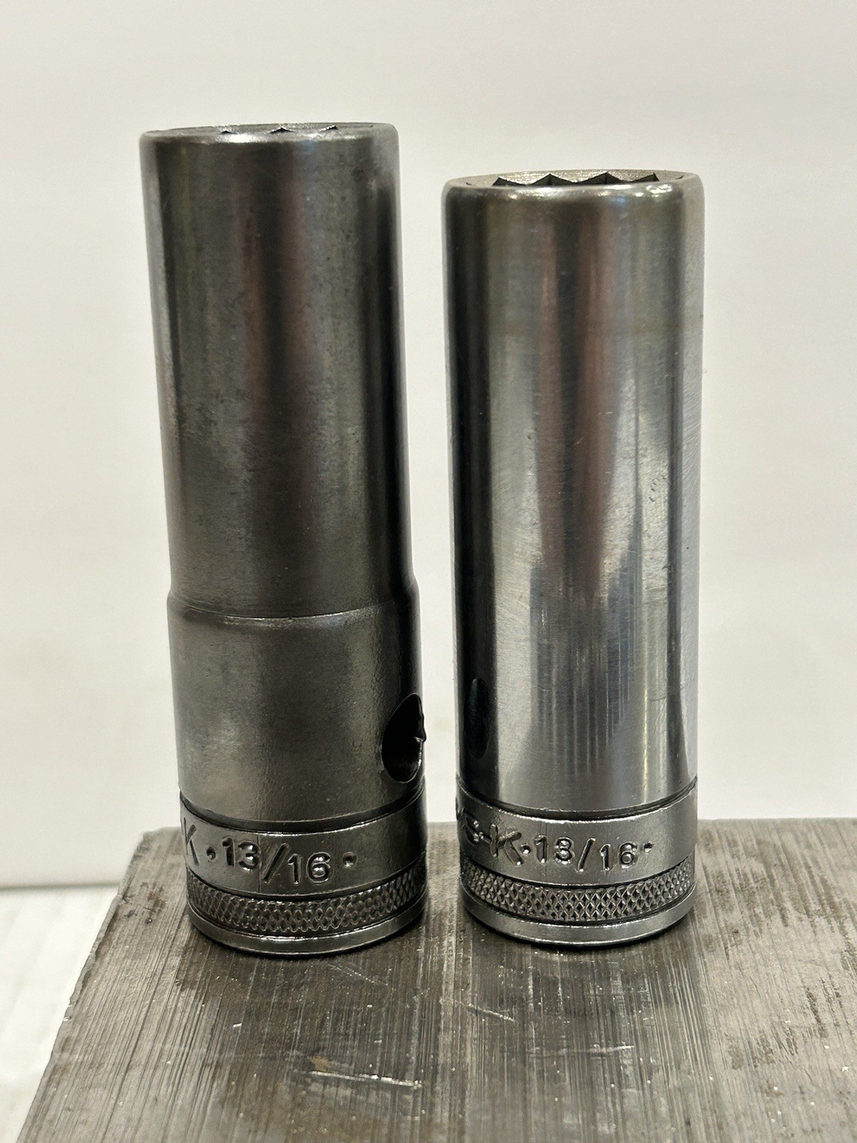 Vintage S-K SK Tools Socket Set W/Breaker Bar 9/16 ~ 1-1/4 SAE USA 1/2” Drive