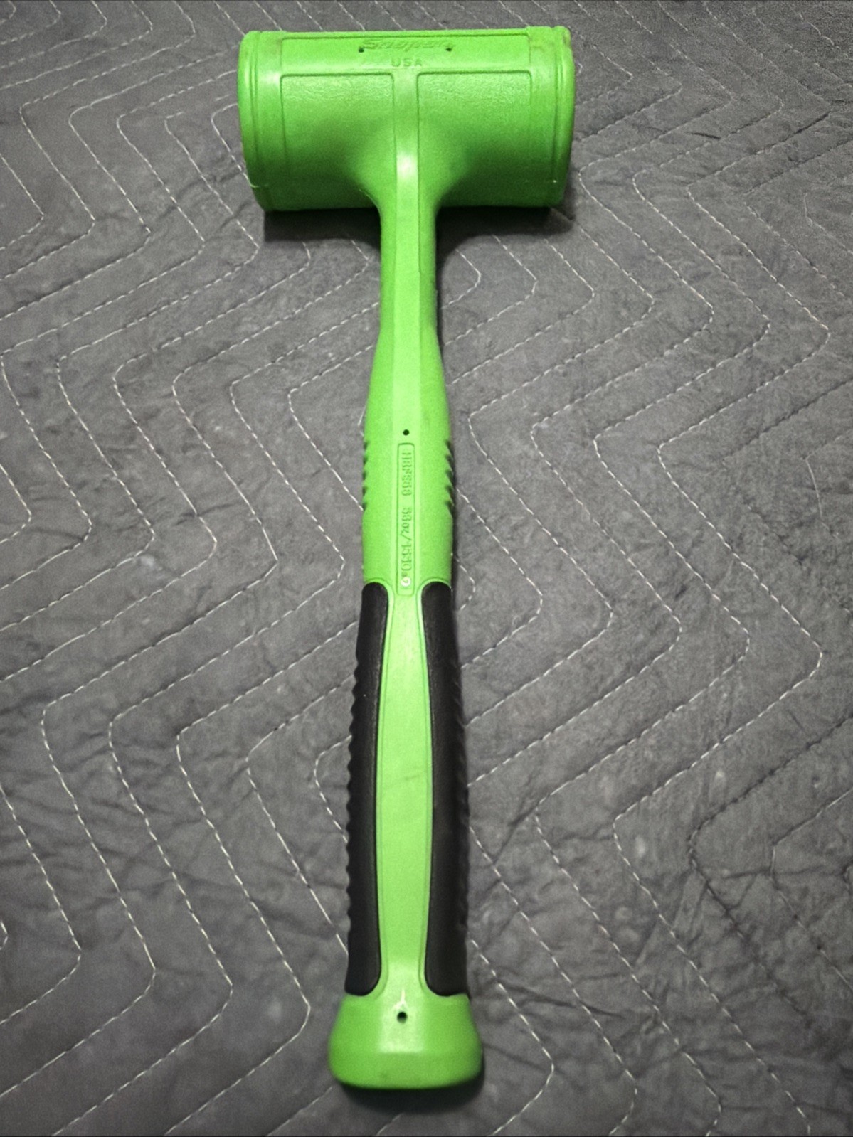 Snap-On Tool USA Green 56. Oz 1550g Dead Blow Hammer Like New!!!