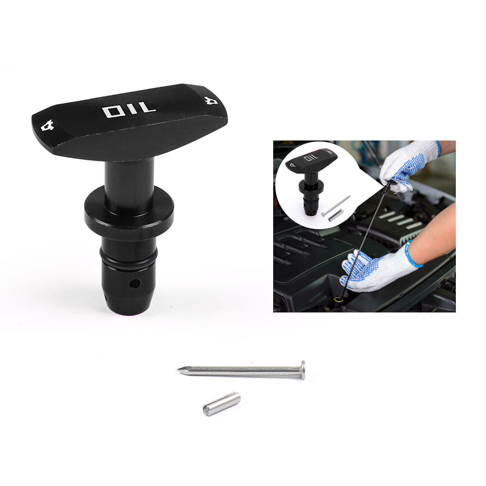 Universal Aluminum Oil Dipstick Pull Handle Chevy, Ford, Dodge, chrysler, JeepV8