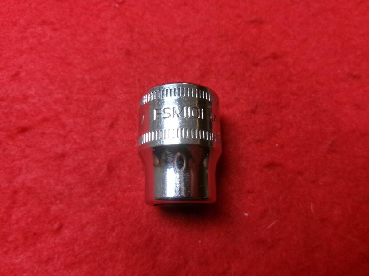 Snap-on FSM101 3/8″ Drive 6-Point Metric 10 mm Shallow Socket 23.8 mm Length