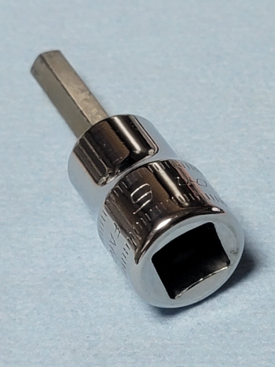 Snap-on FAM6E 3/8″ Drive Metric 6 mm Standard Hex Bit Socket Driver