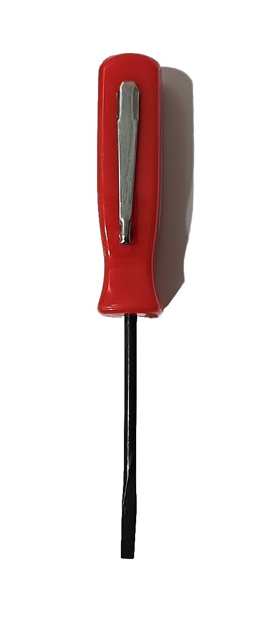 3X Red Snap on tools Promo PRY BAR screwdrivers per order pocket Clip NEW + GIFT