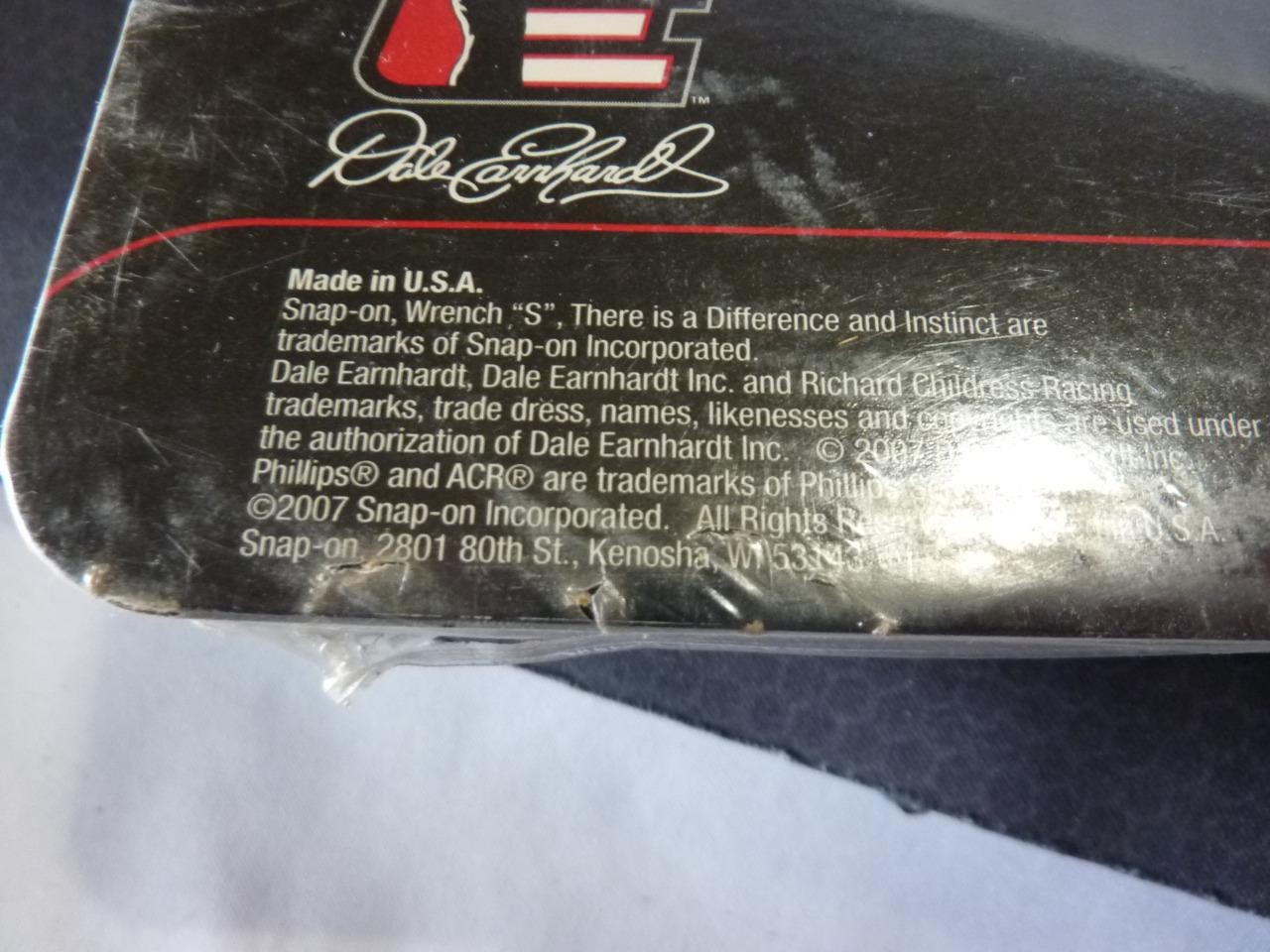 SNAP-ON 6-PIECE DALE EARNHARDT SIGNATURE EDITION SCREWDRIVER SET P/N: SGDX60BDE
